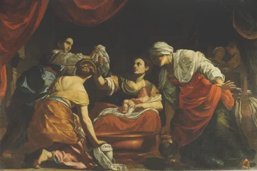 O nascimento da virgem, c.1620